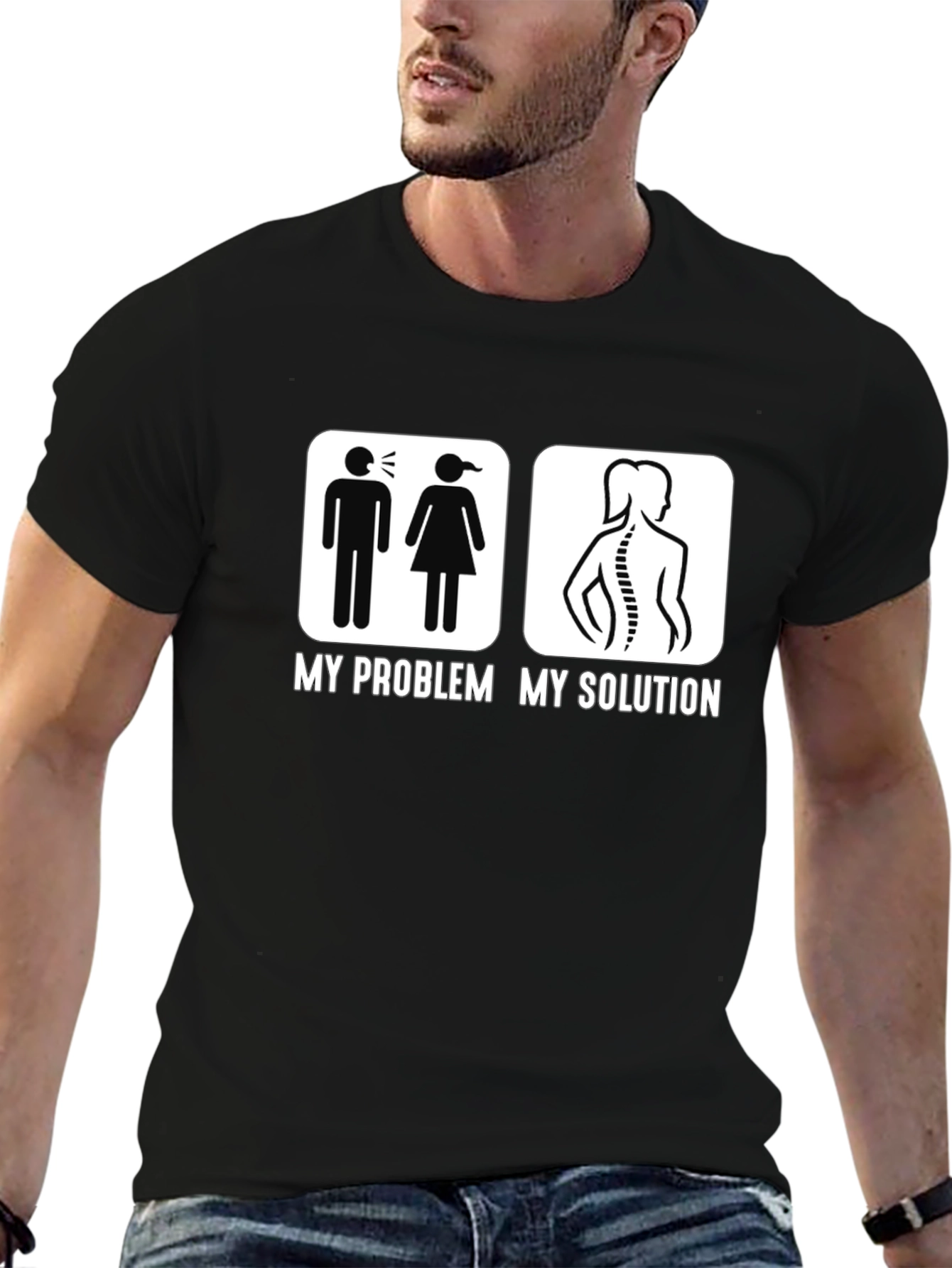 My Problem My Solution Chiropractic T-Shirt