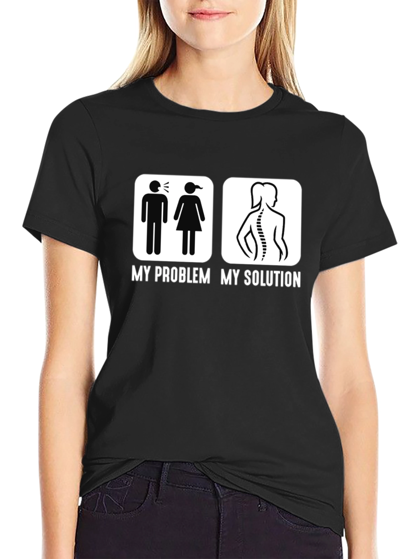 My Problem My Solution Chiropractic T-Shirt