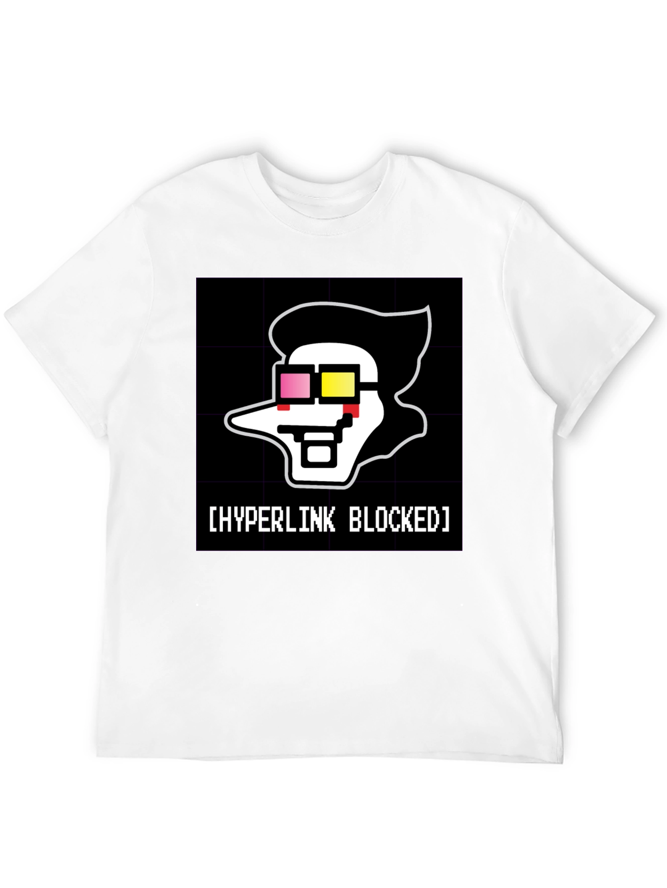 Hyperlink Blocked Graphic Tee