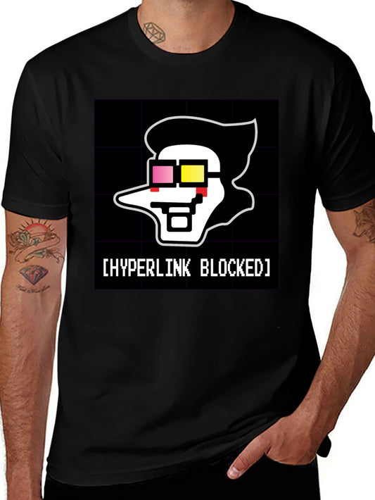 Hyperlink Blocked Graphic Tee