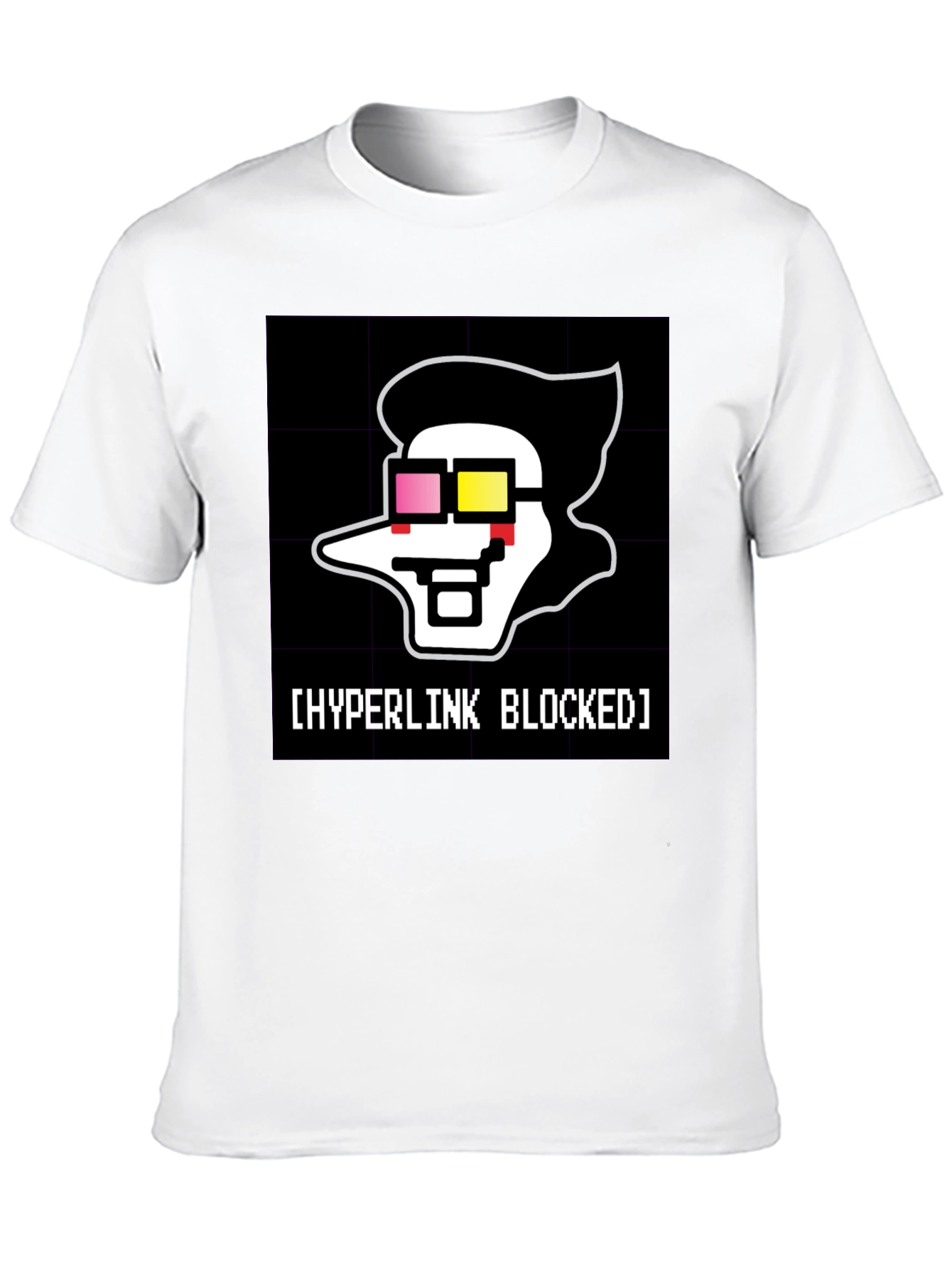 Hyperlink Blocked Graphic Tee