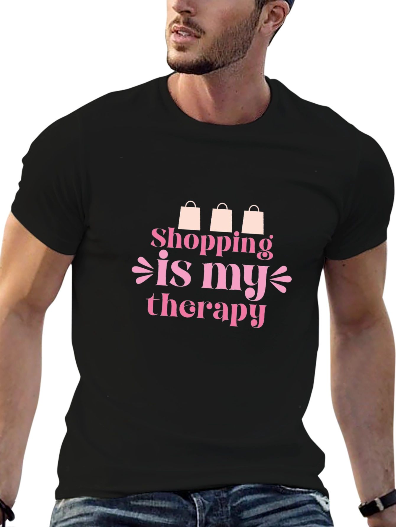 Shopping is my Therapy Graphic Tee