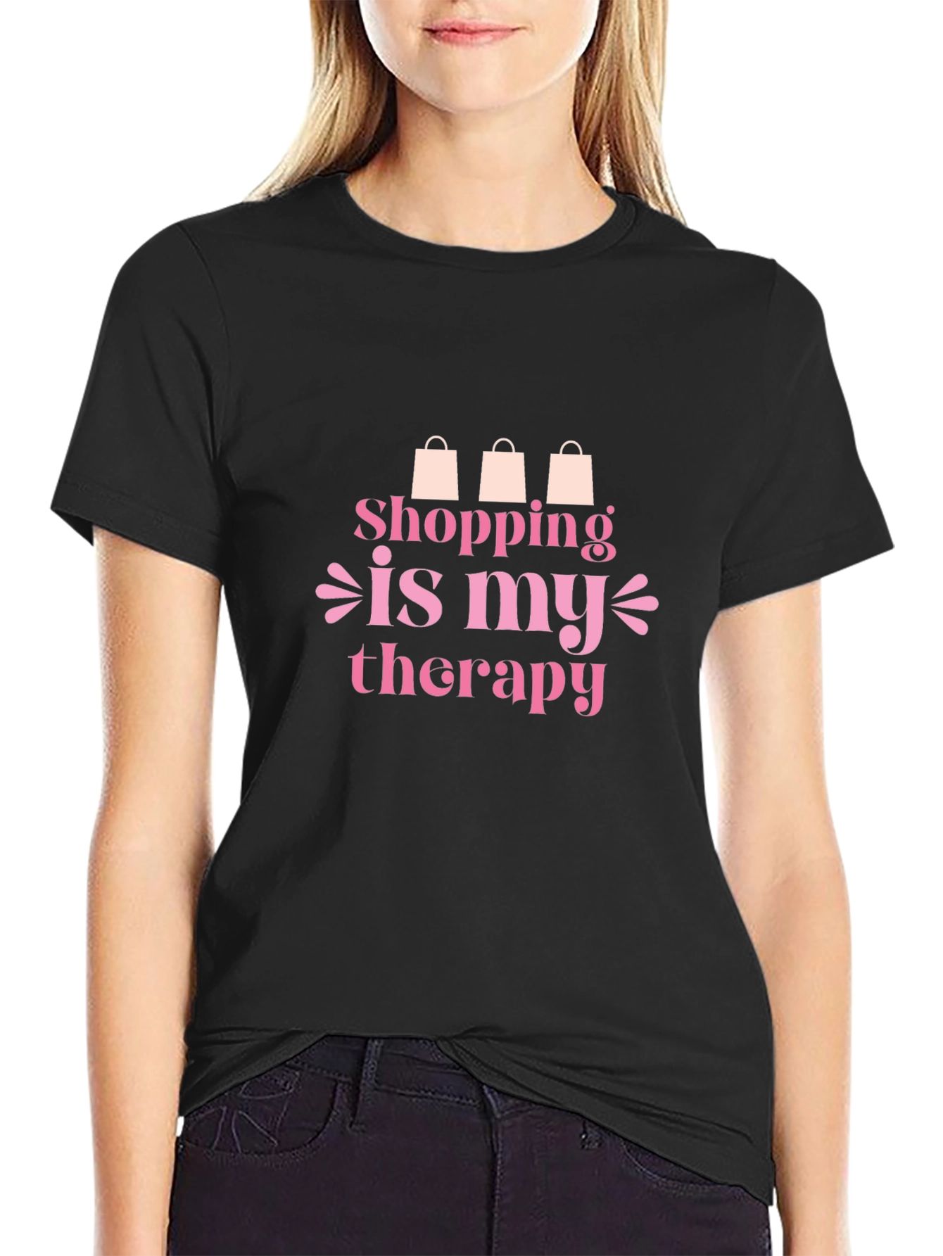 Shopping is my Therapy Graphic Tee