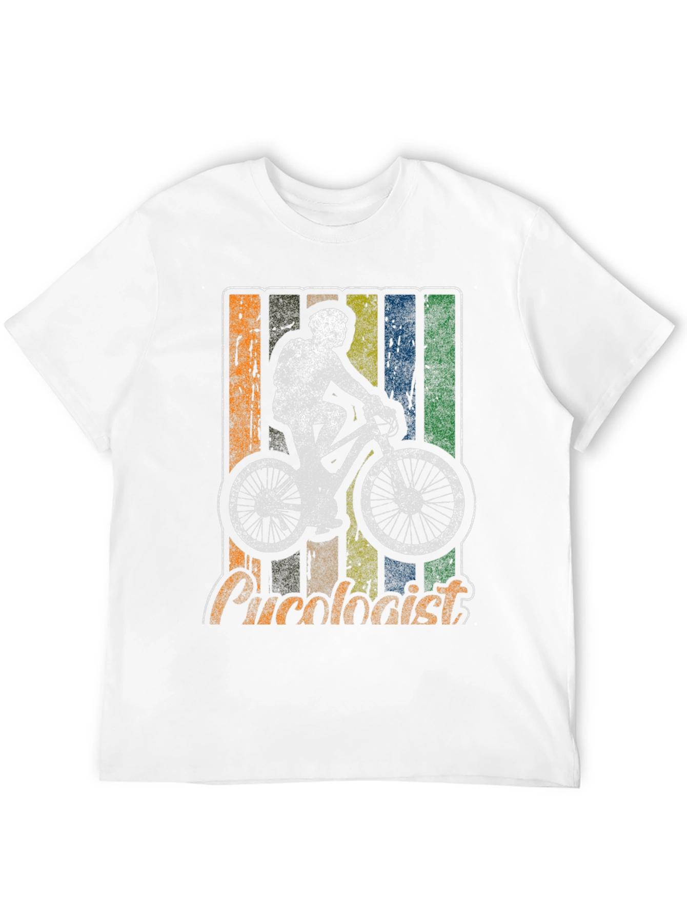 Cyclist Graphic Print Tee