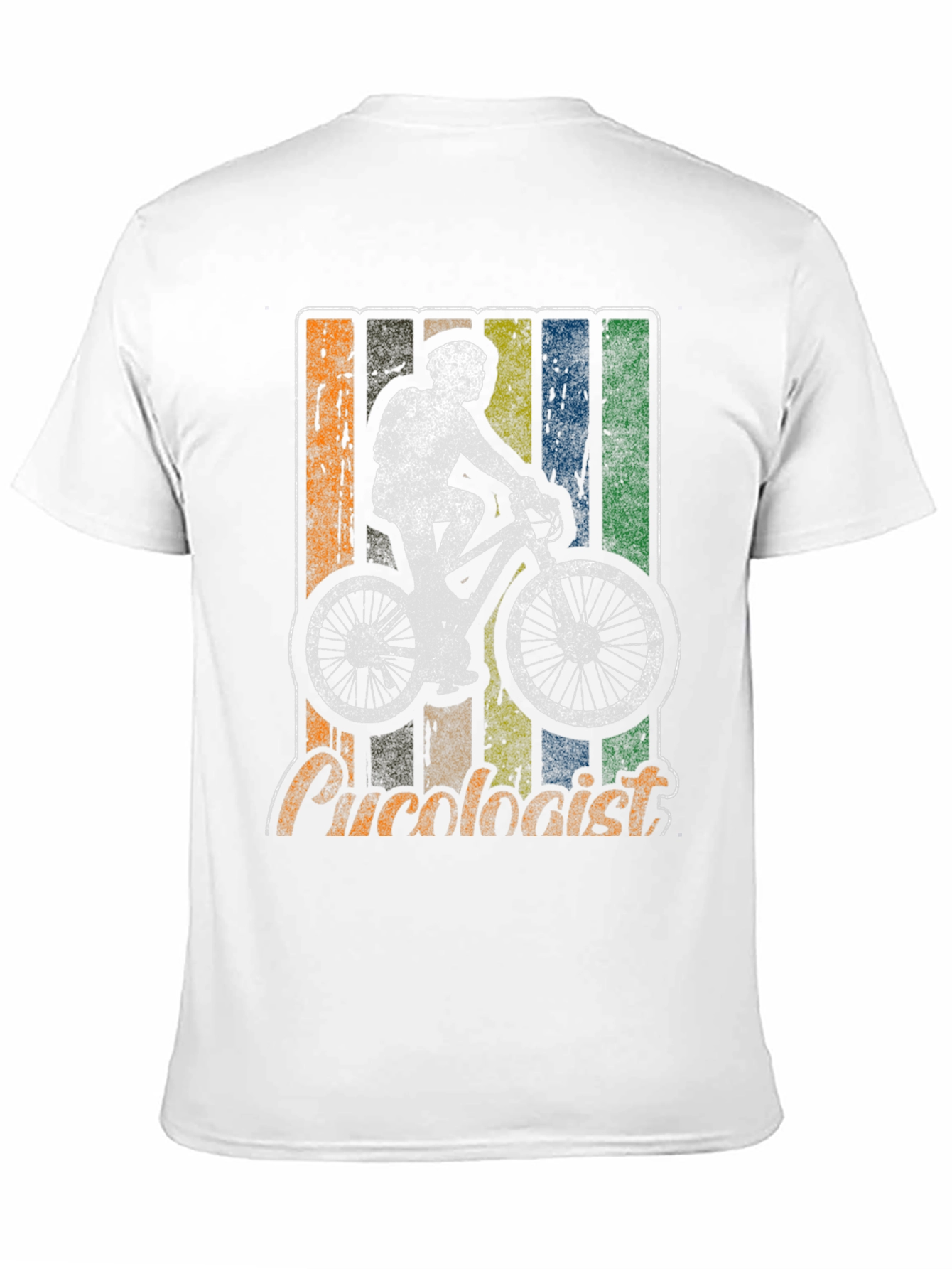 Cyclist Graphic Print Tee