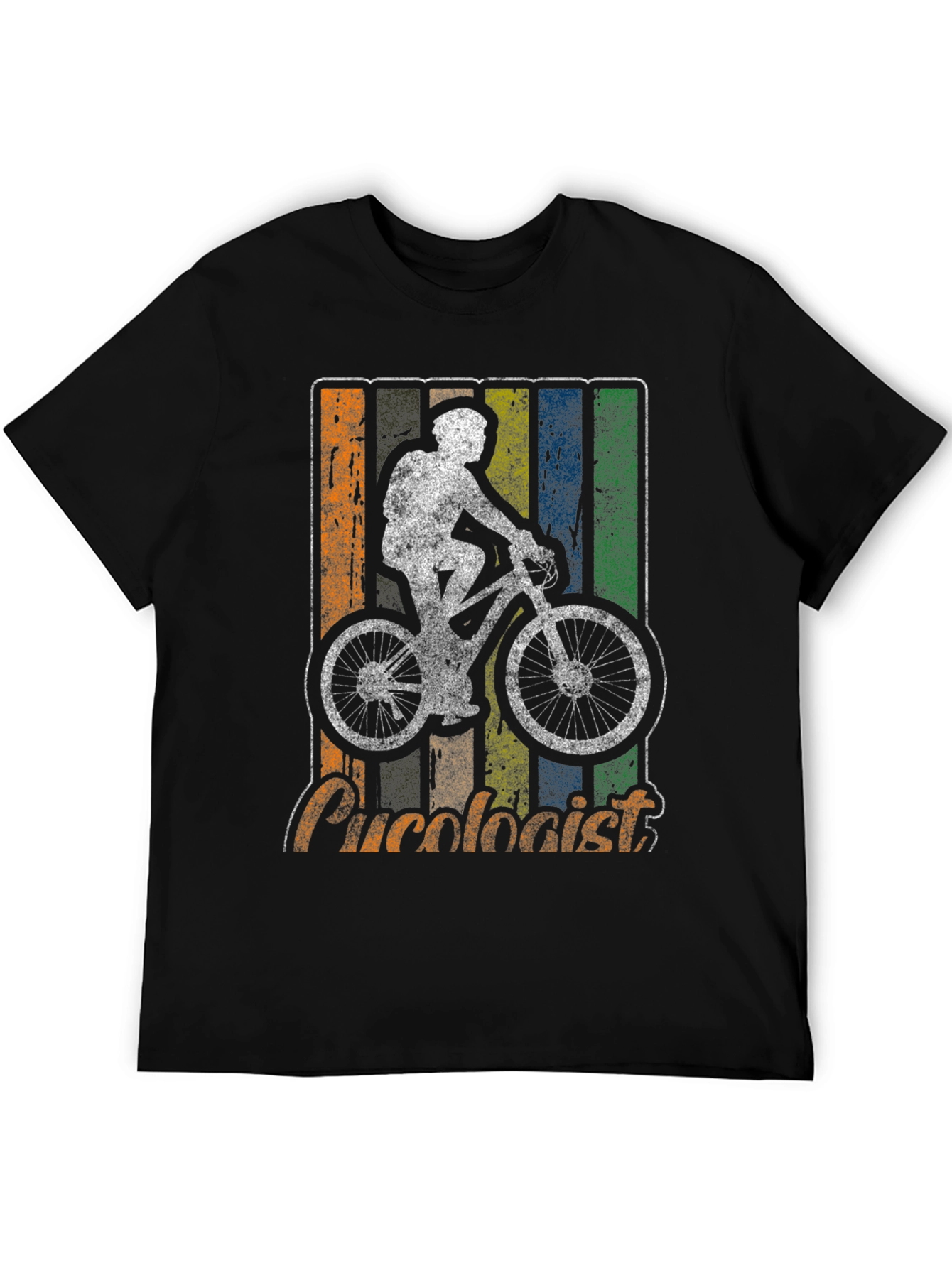 Cyclist Graphic Print Tee