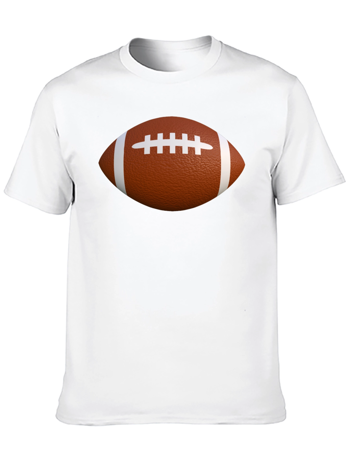 Football Graphic T-Shirt - Casual Cotton Tee