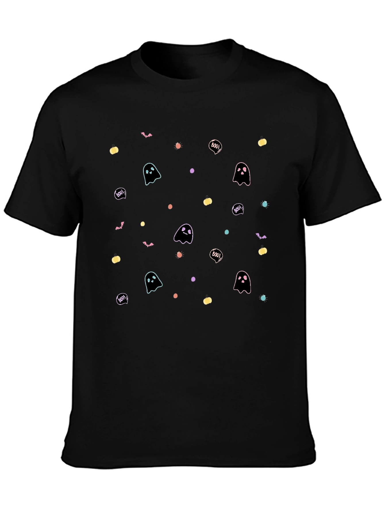 Halloween Ghost Boo Graphic Tee