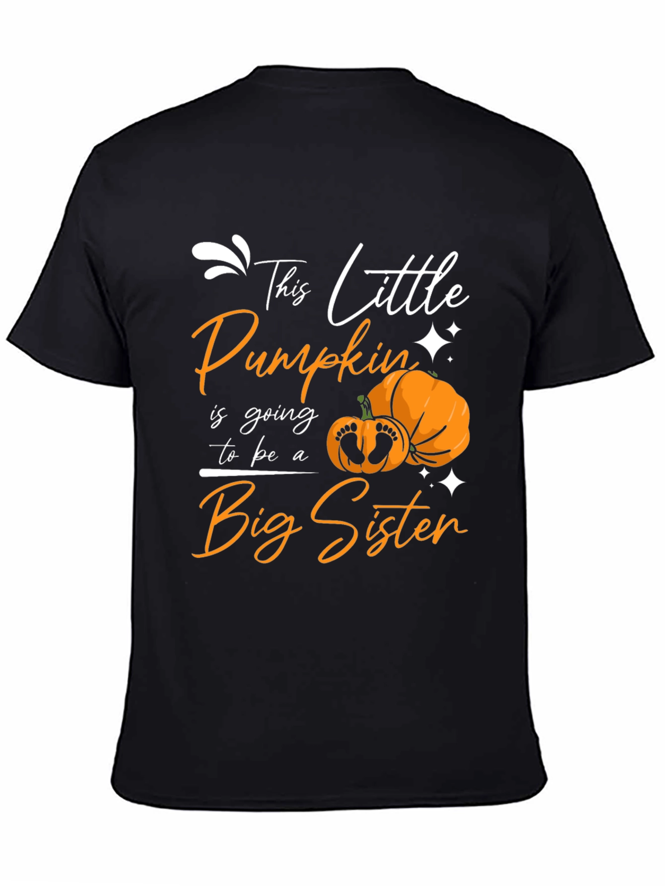 Big Sister Pumpkin Tee