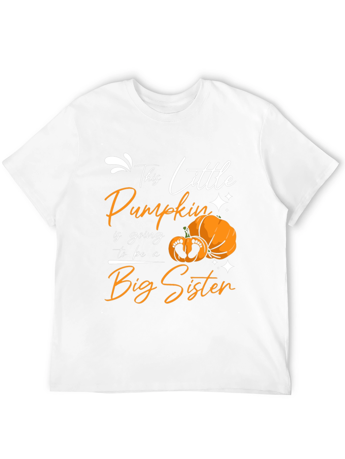 Big Sister Pumpkin Tee