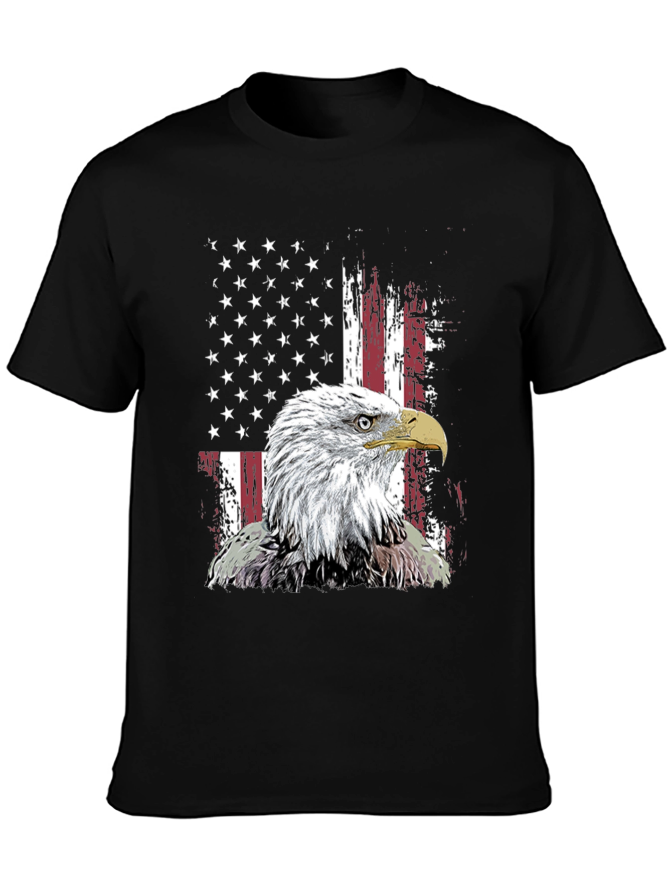 American Eagle Flag Graphic Tee - Patriotic Pride