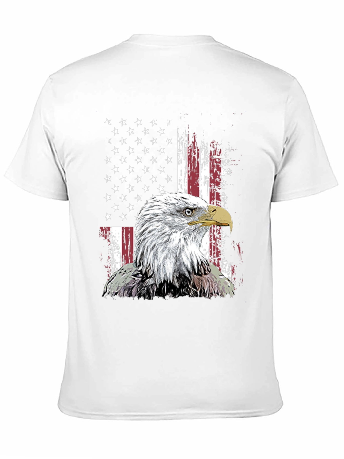 American Eagle Flag Graphic Tee - Patriotic Pride