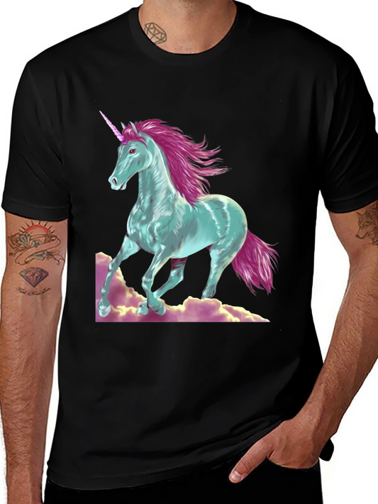 Unicorn Graphic Tee - Fantasy Mens T-Shirt