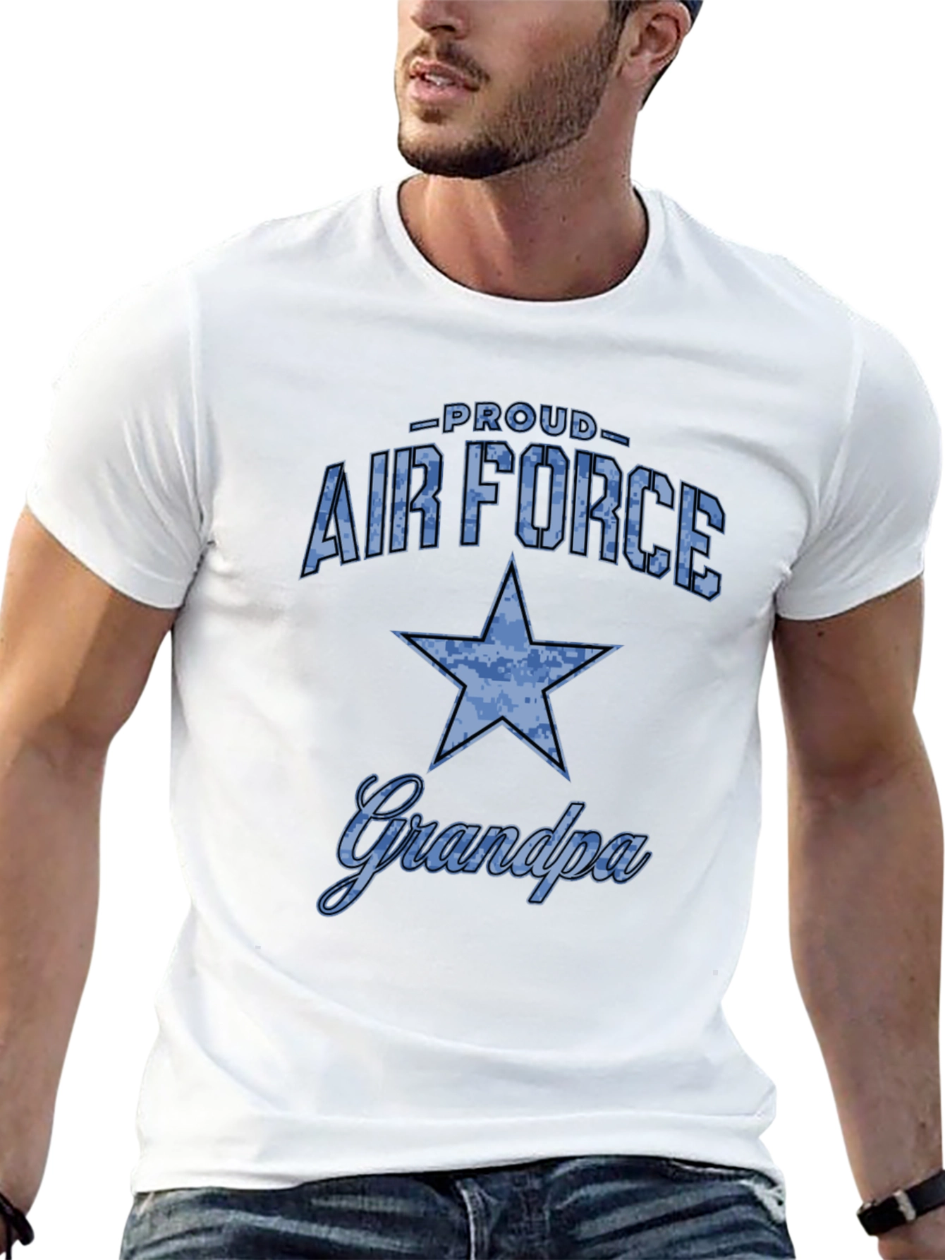 Proud Air Force Grandpa T-Shirt