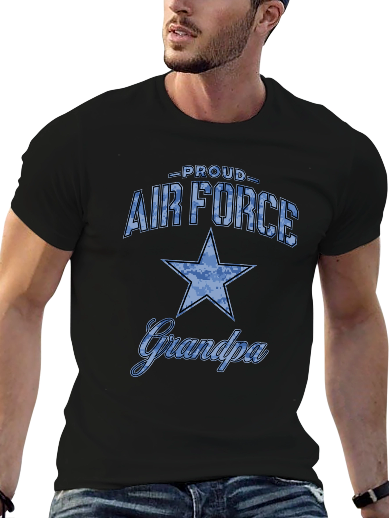 Proud Air Force Grandpa T-Shirt