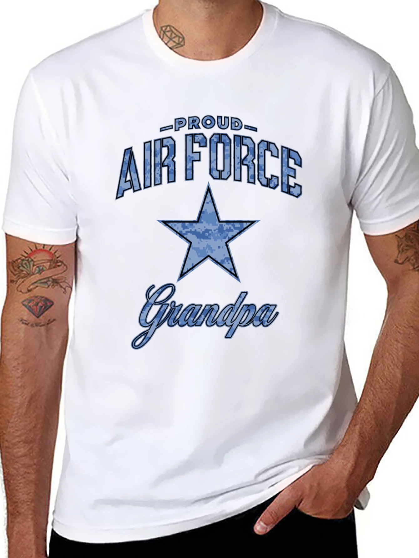Proud Air Force Grandpa T-Shirt