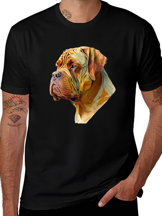 Dog Portrait Black Graphic Tee