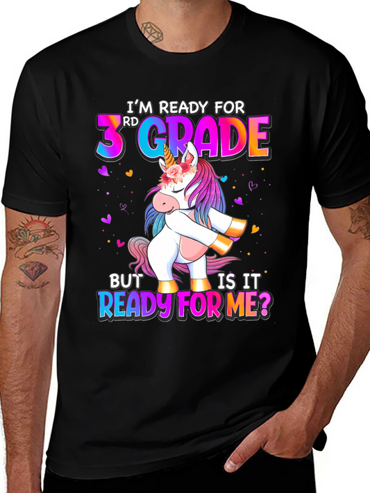 Ready for 3rd Grade Unicorn T-Shirt