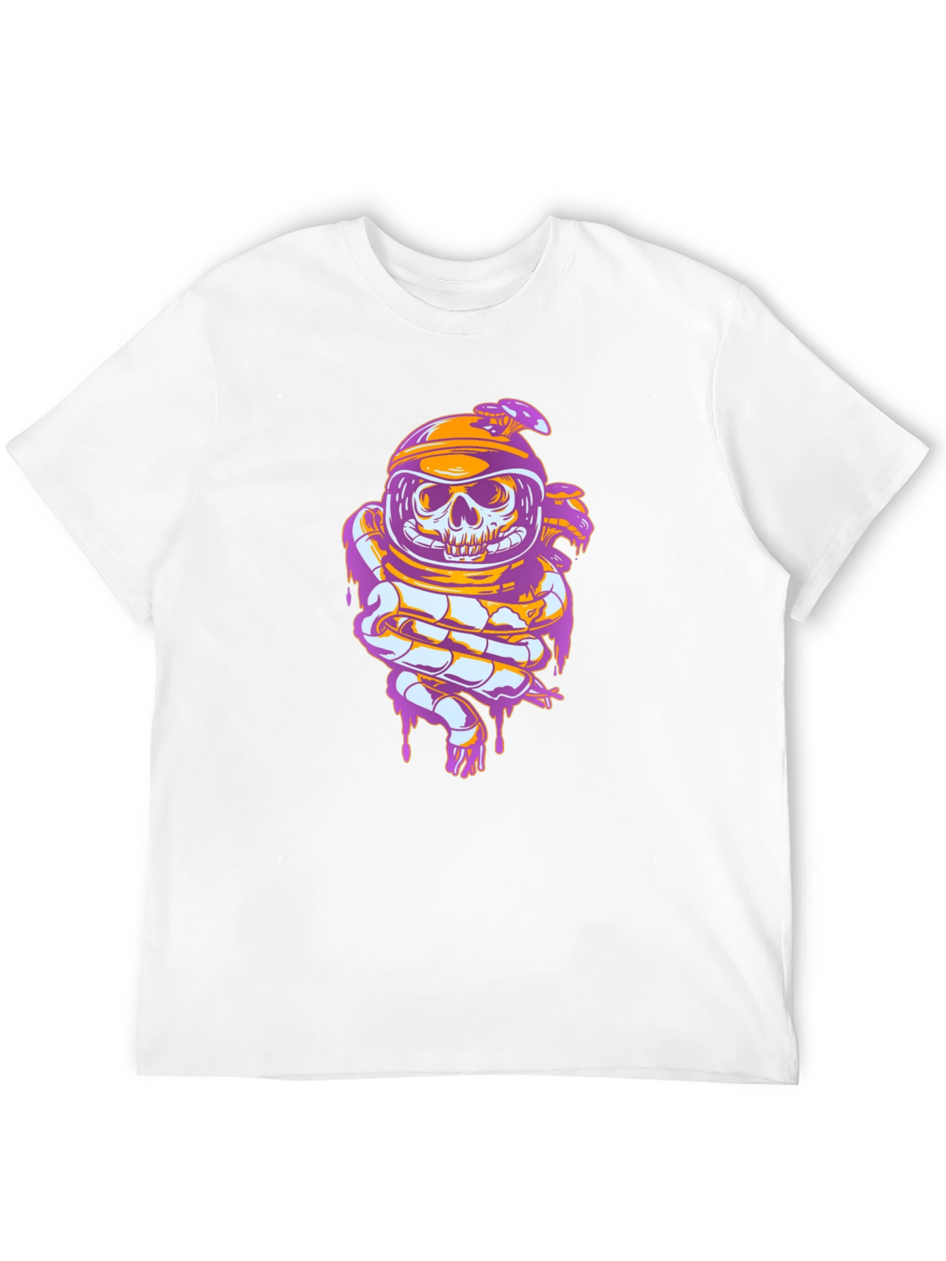 Skull Astronaut Graphic Tee
