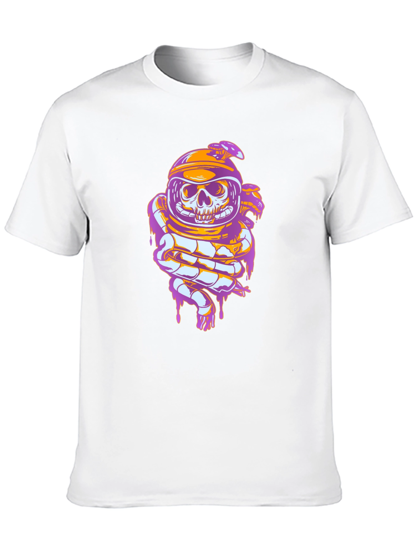 Skull Astronaut Graphic Tee