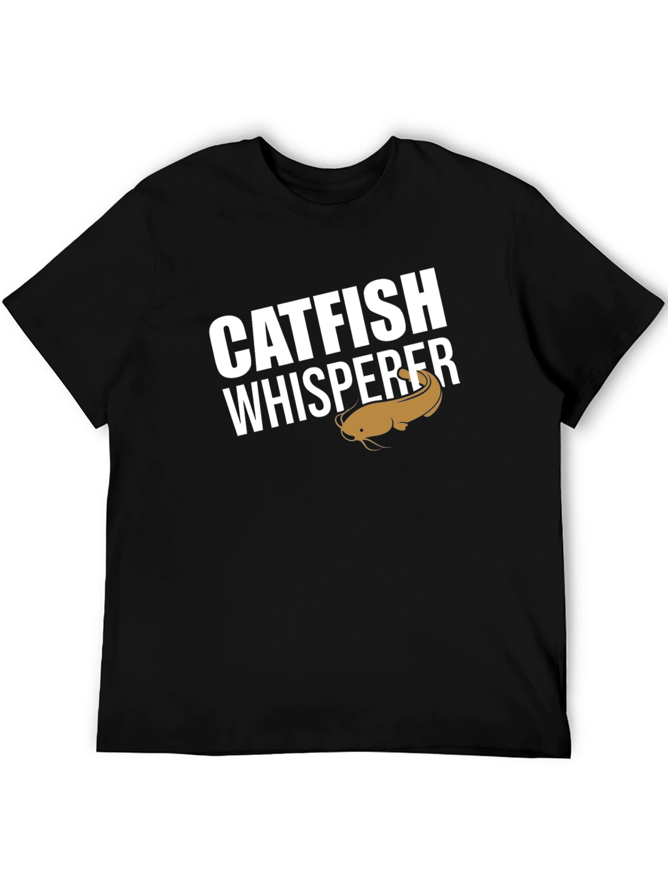 Catfish Whisperer Graphic T-Shirt - Fishing Humor
