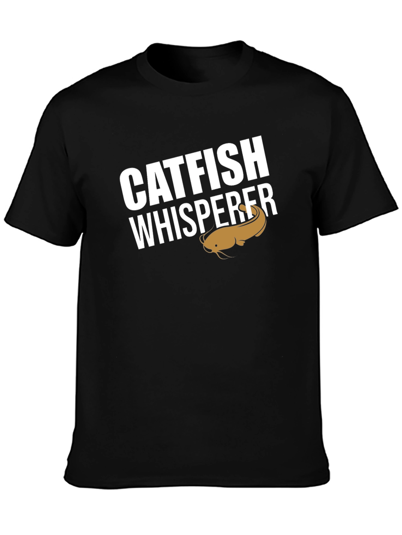 Catfish Whisperer Graphic T-Shirt - Fishing Humor