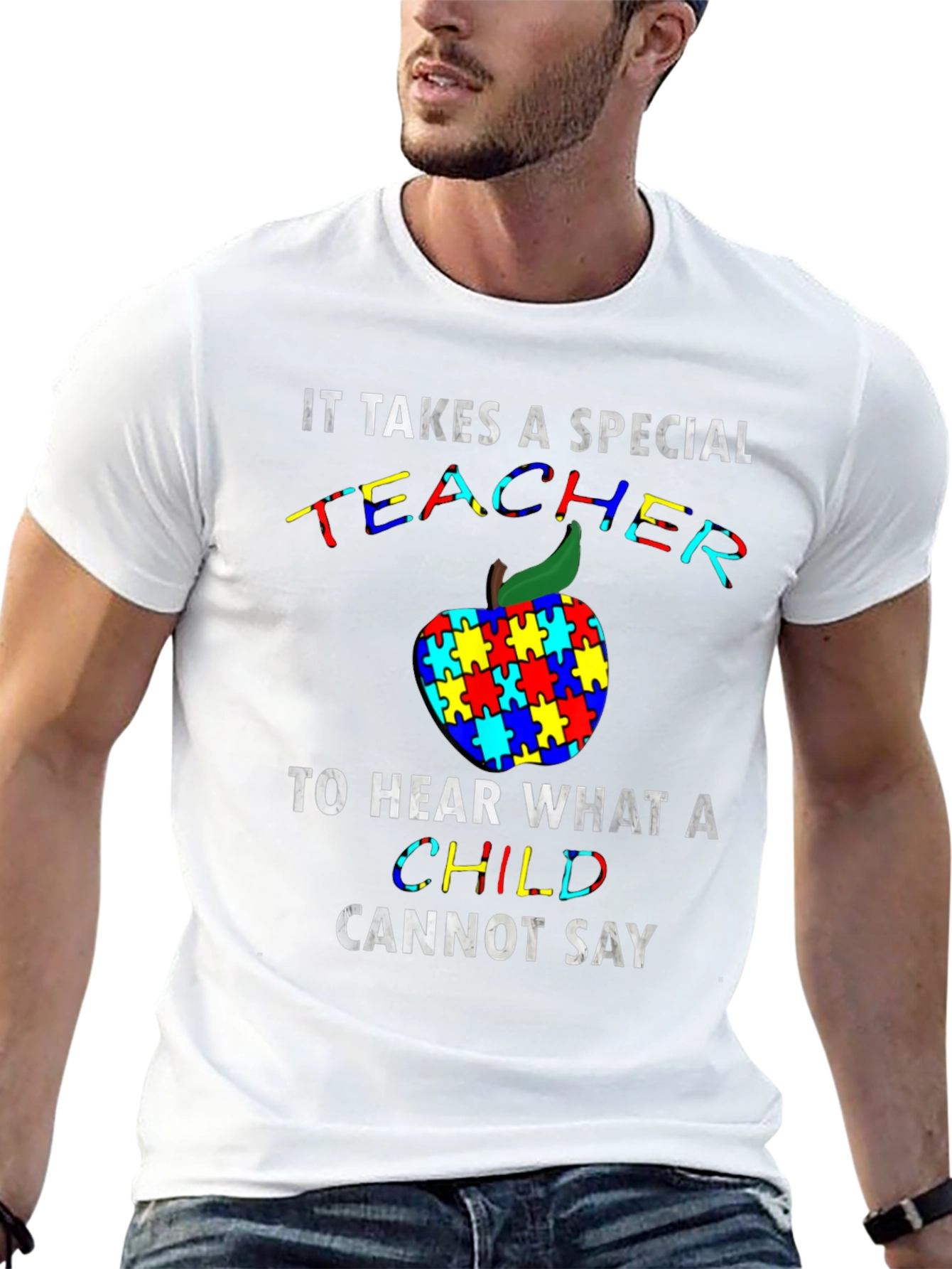 Autism Awareness Teacher T-Shirt
