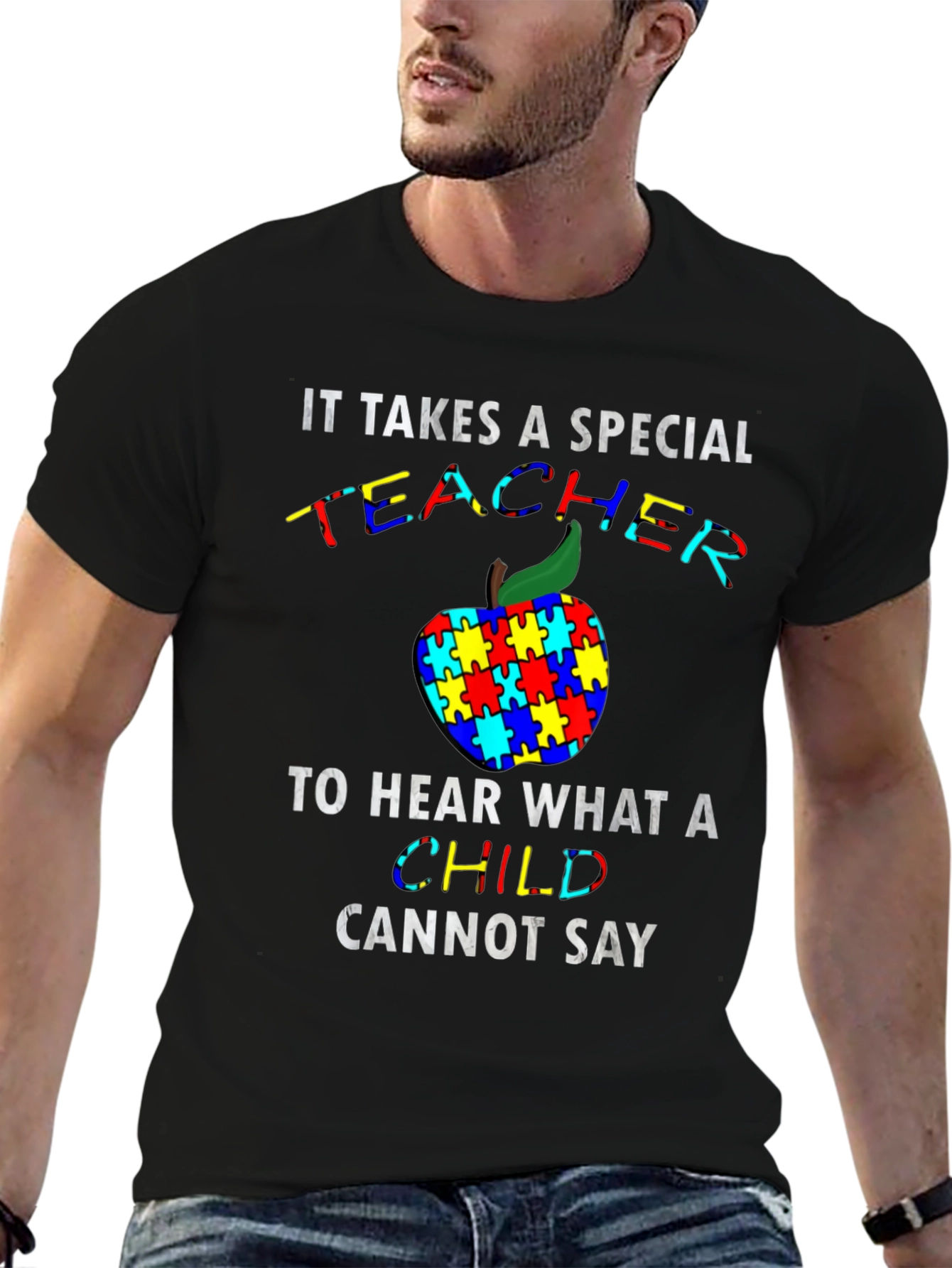 Autism Awareness Teacher T-Shirt