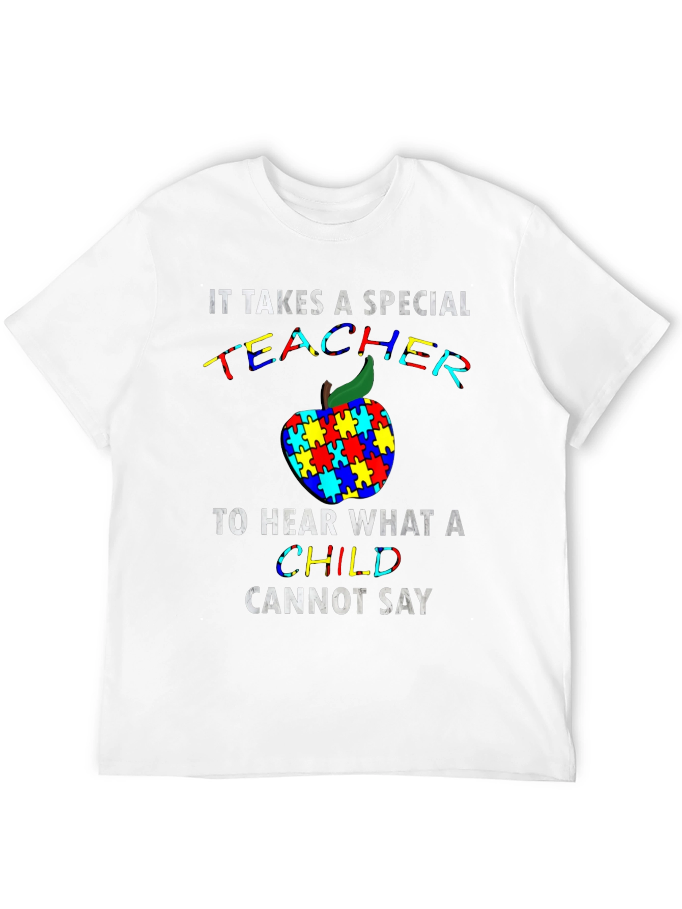 Autism Awareness Teacher T-Shirt