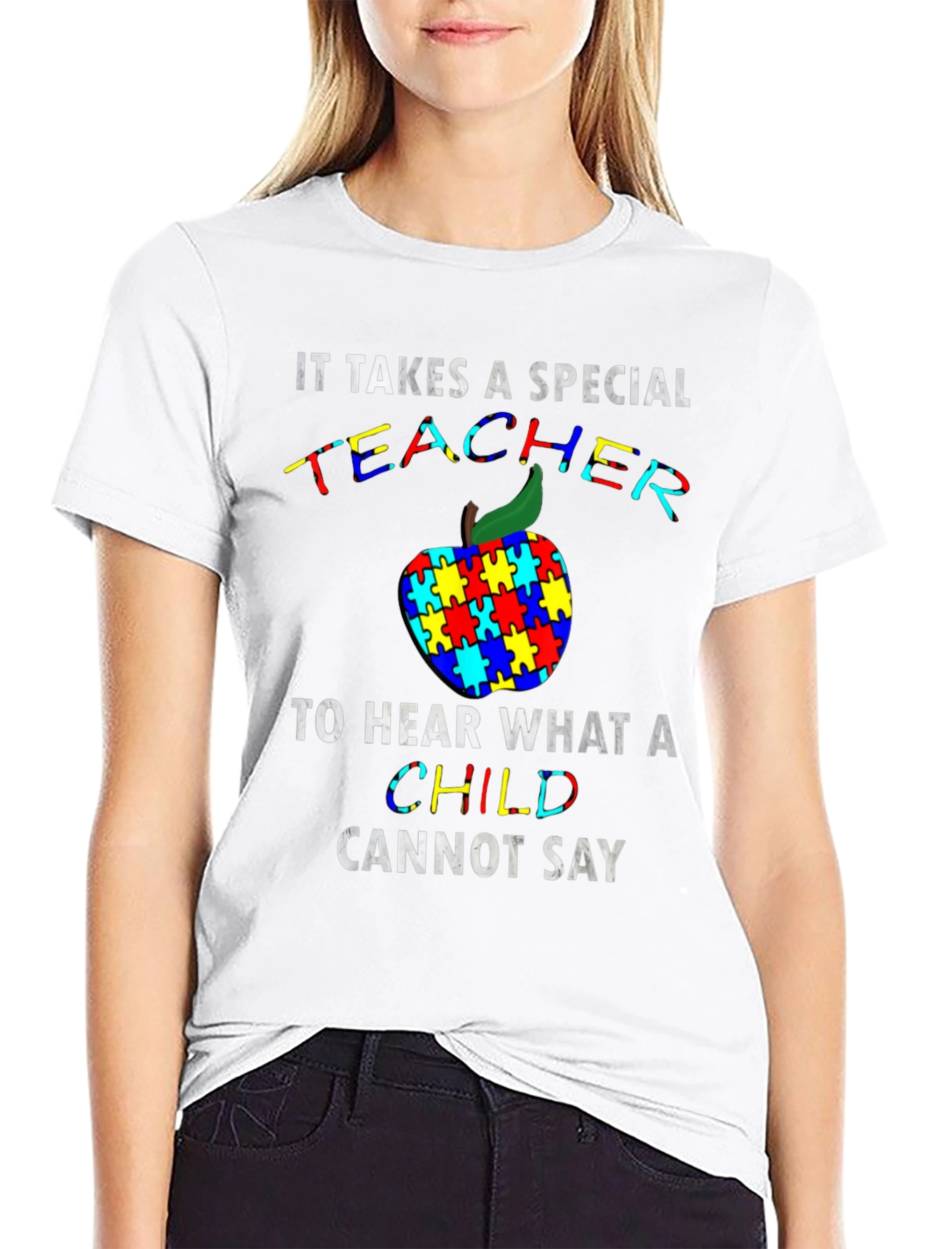 Autism Awareness Teacher T-Shirt