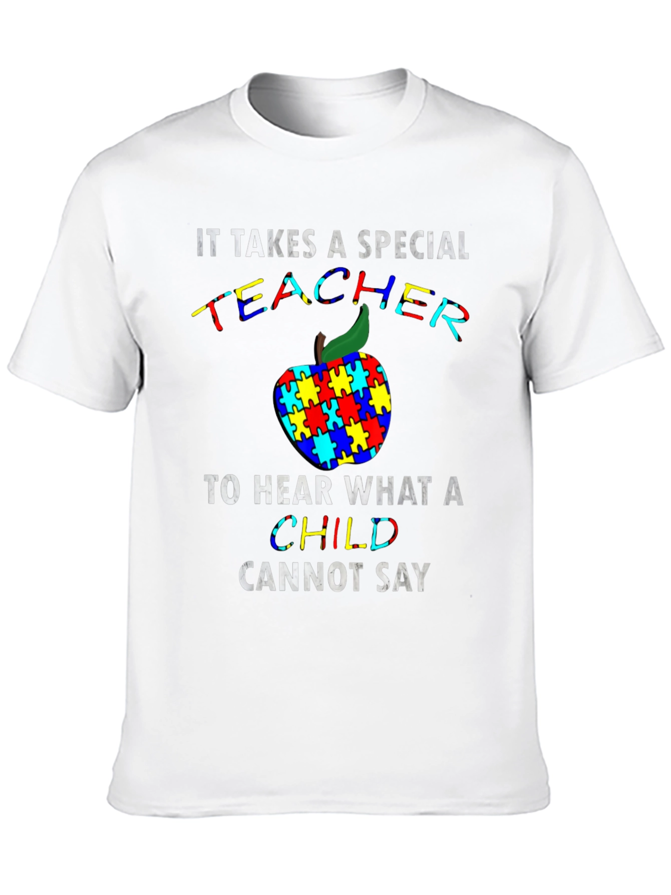 Autism Awareness Teacher T-Shirt