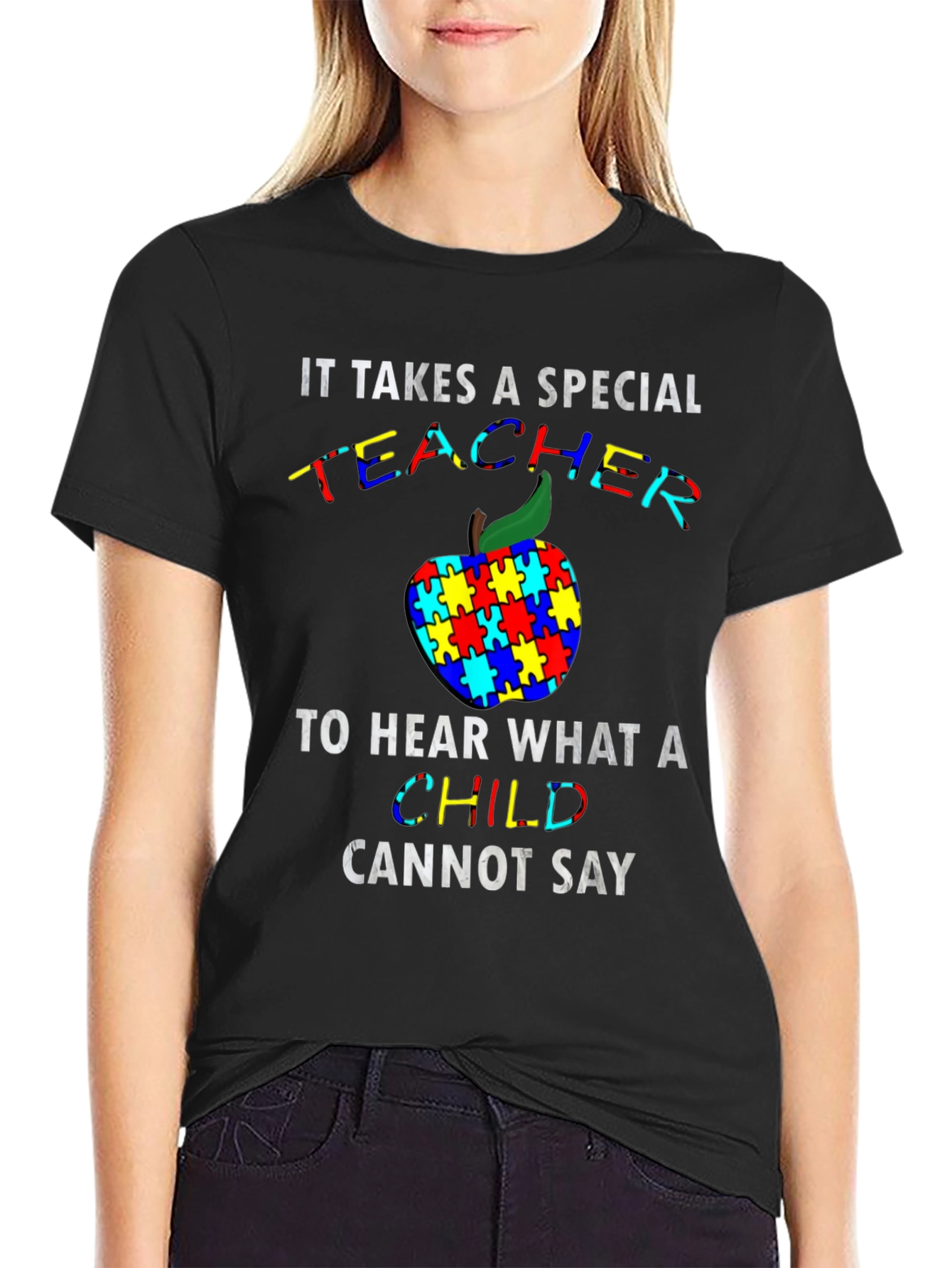 Autism Awareness Teacher T-Shirt