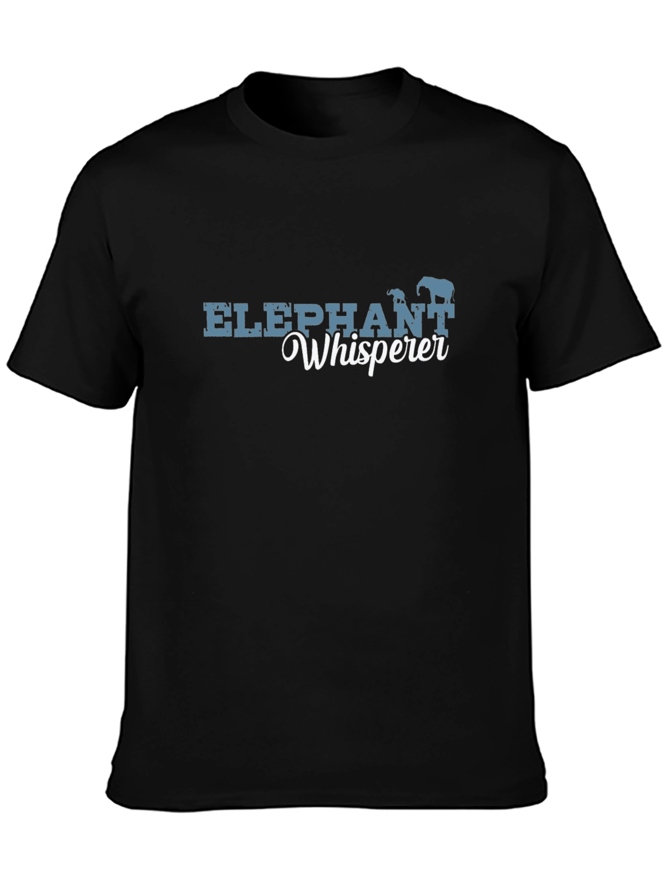Elephant Whisperer Graphic Tee - Black
