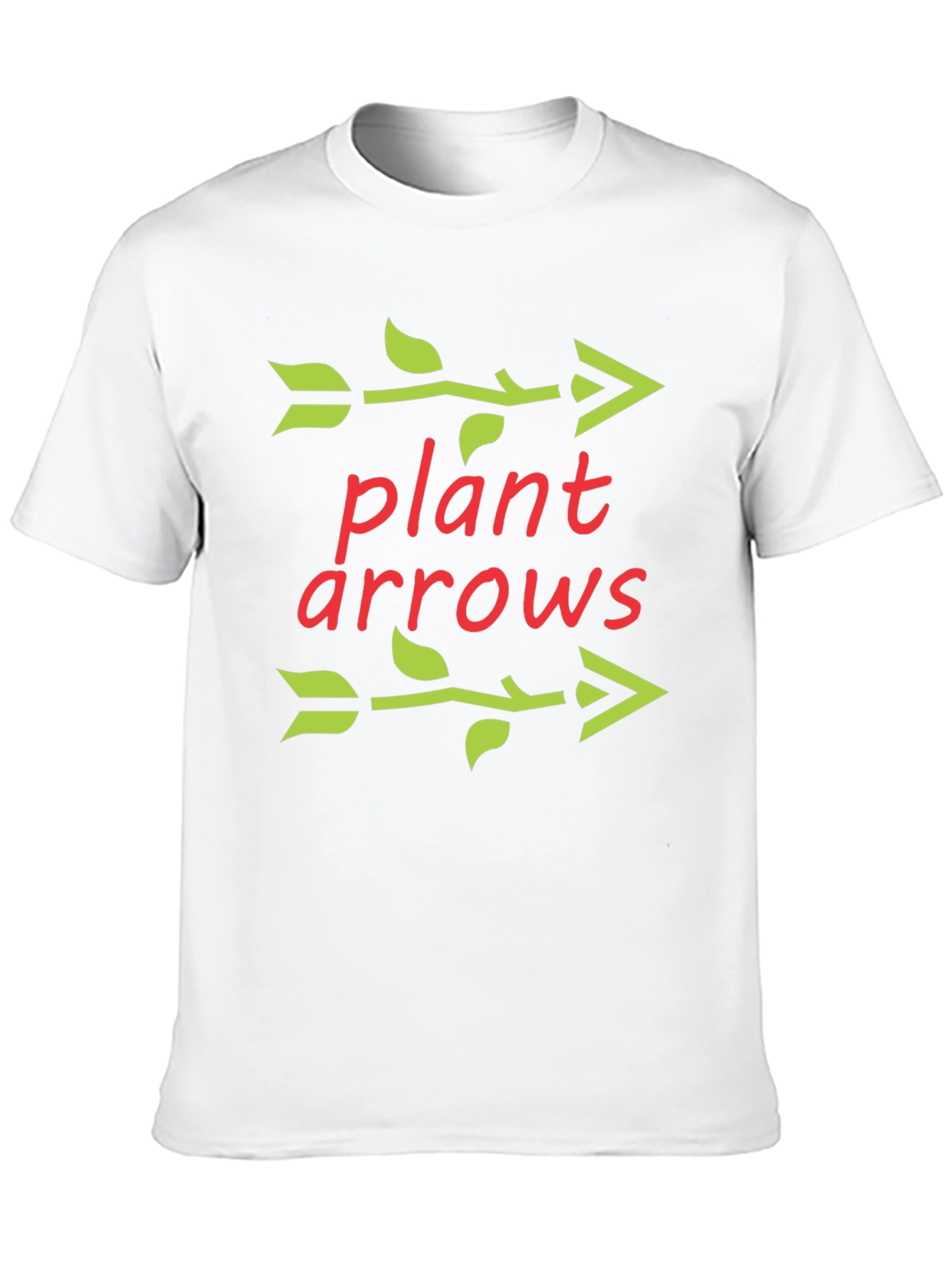 Plant Arrows Graphic Tee - Unisex Cotton T-Shirt