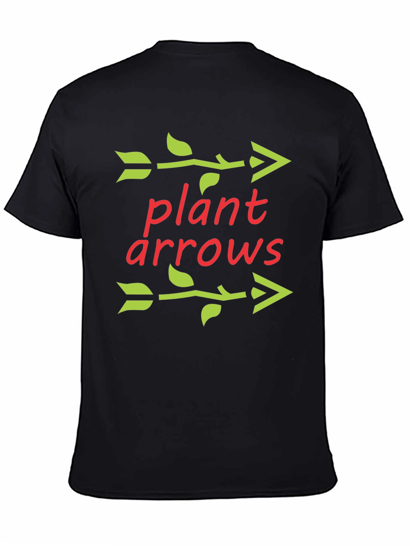 Plant Arrows Graphic Tee - Unisex Cotton T-Shirt