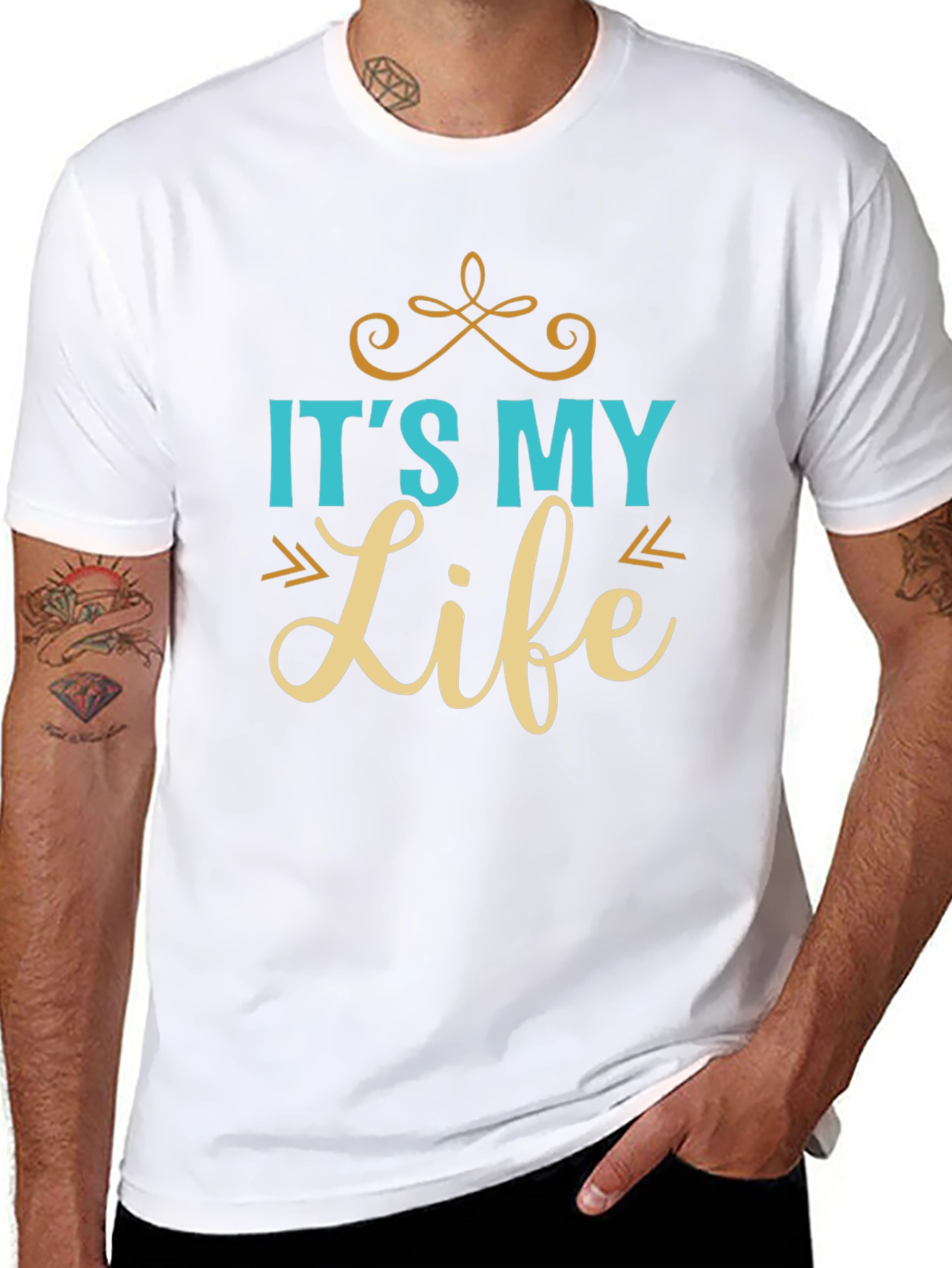 Its My Life T-Shirt - Stylish Graphic Tee