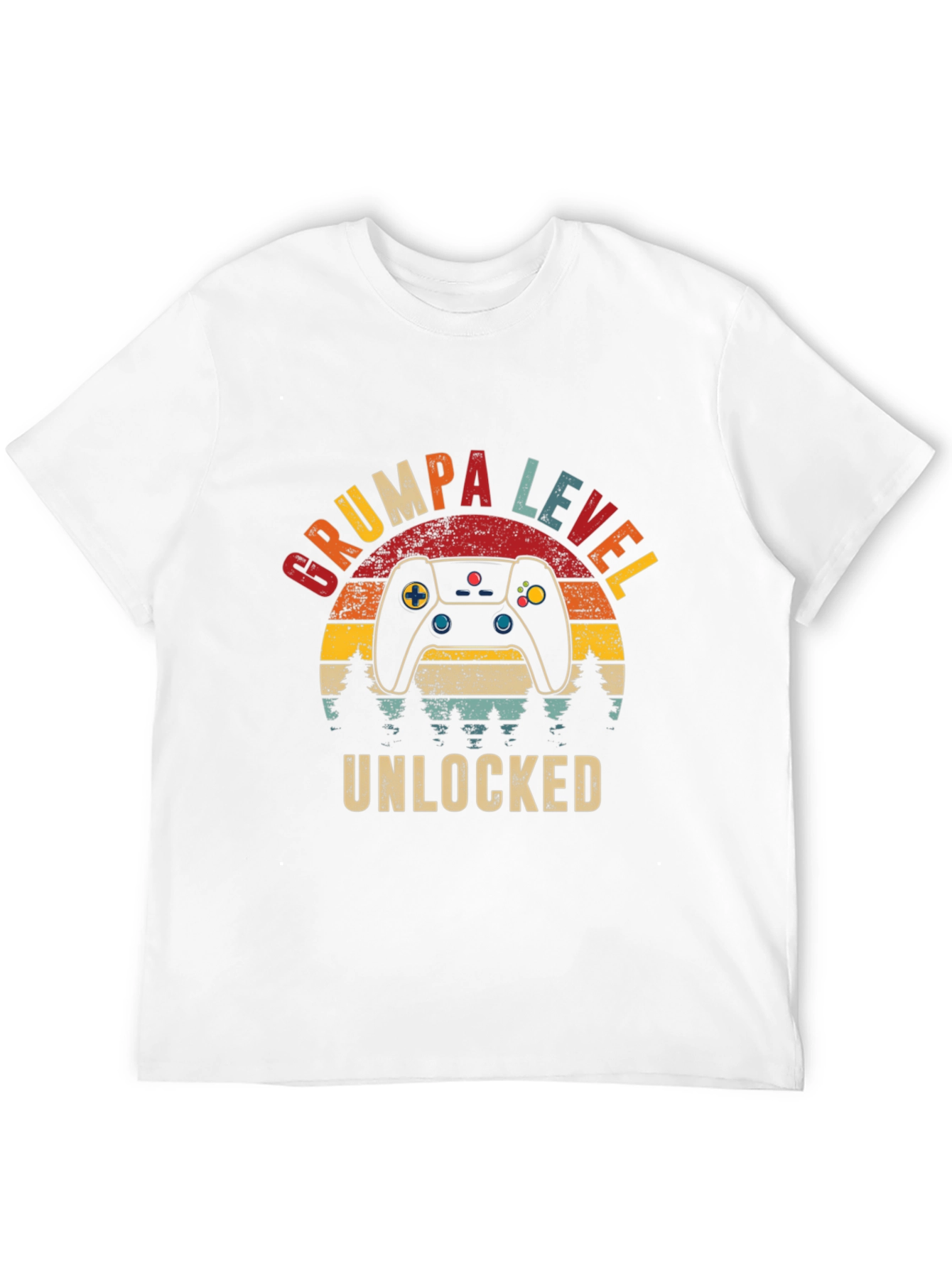 Grumpa Level Unlocked Graphic T-Shirt