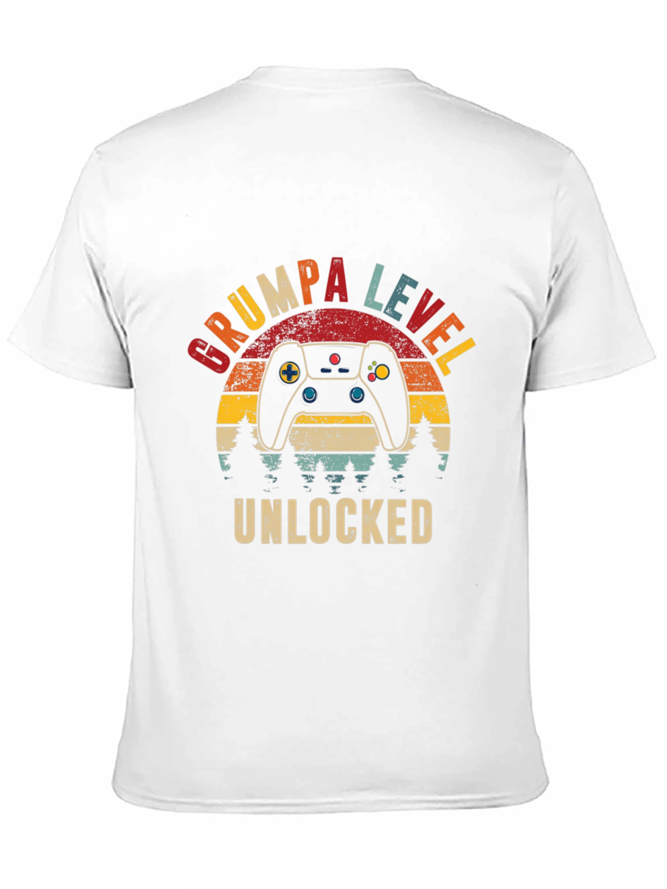 Grumpa Level Unlocked Graphic T-Shirt