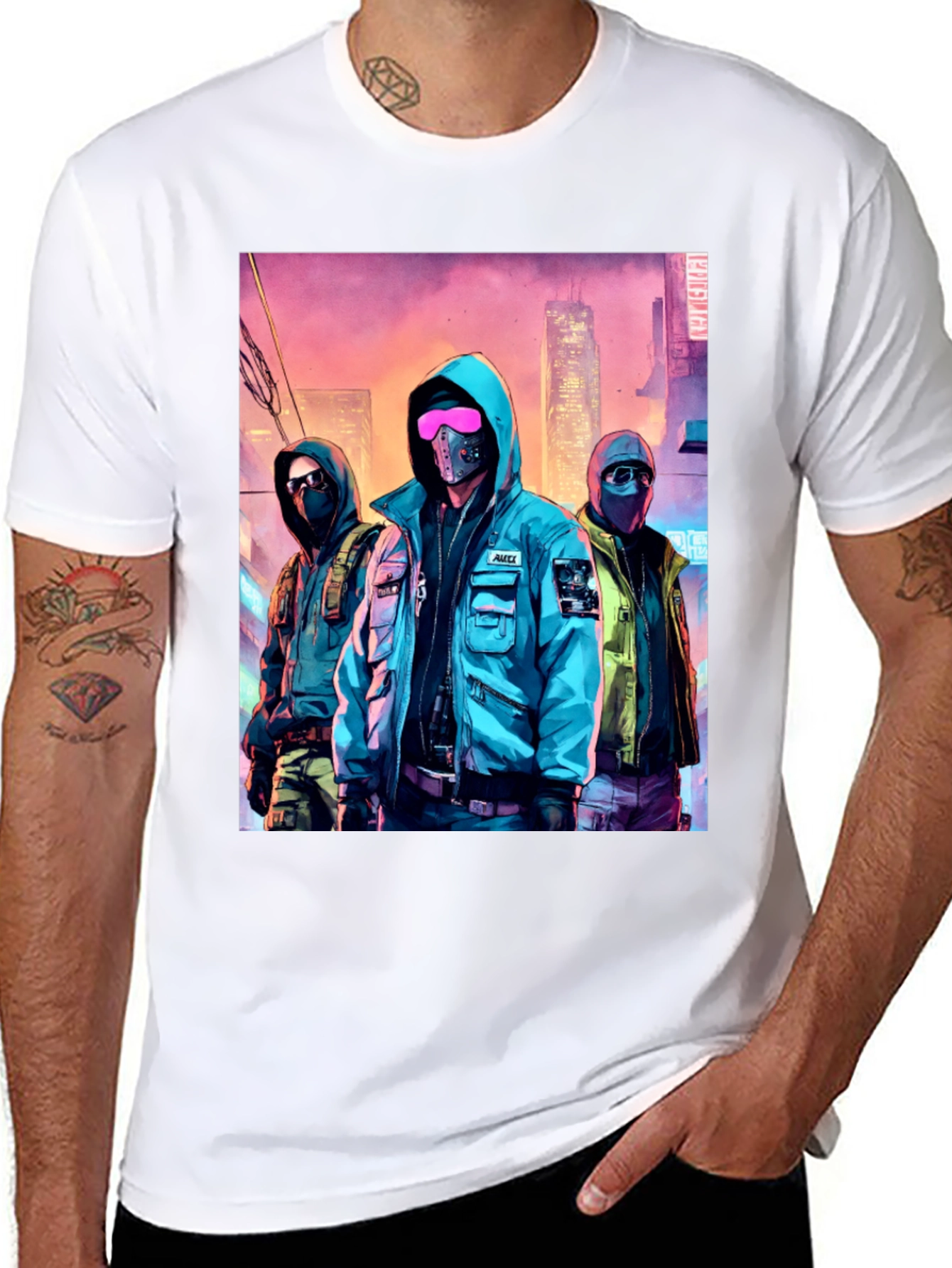 Cyberpunk Gang T-Shirt