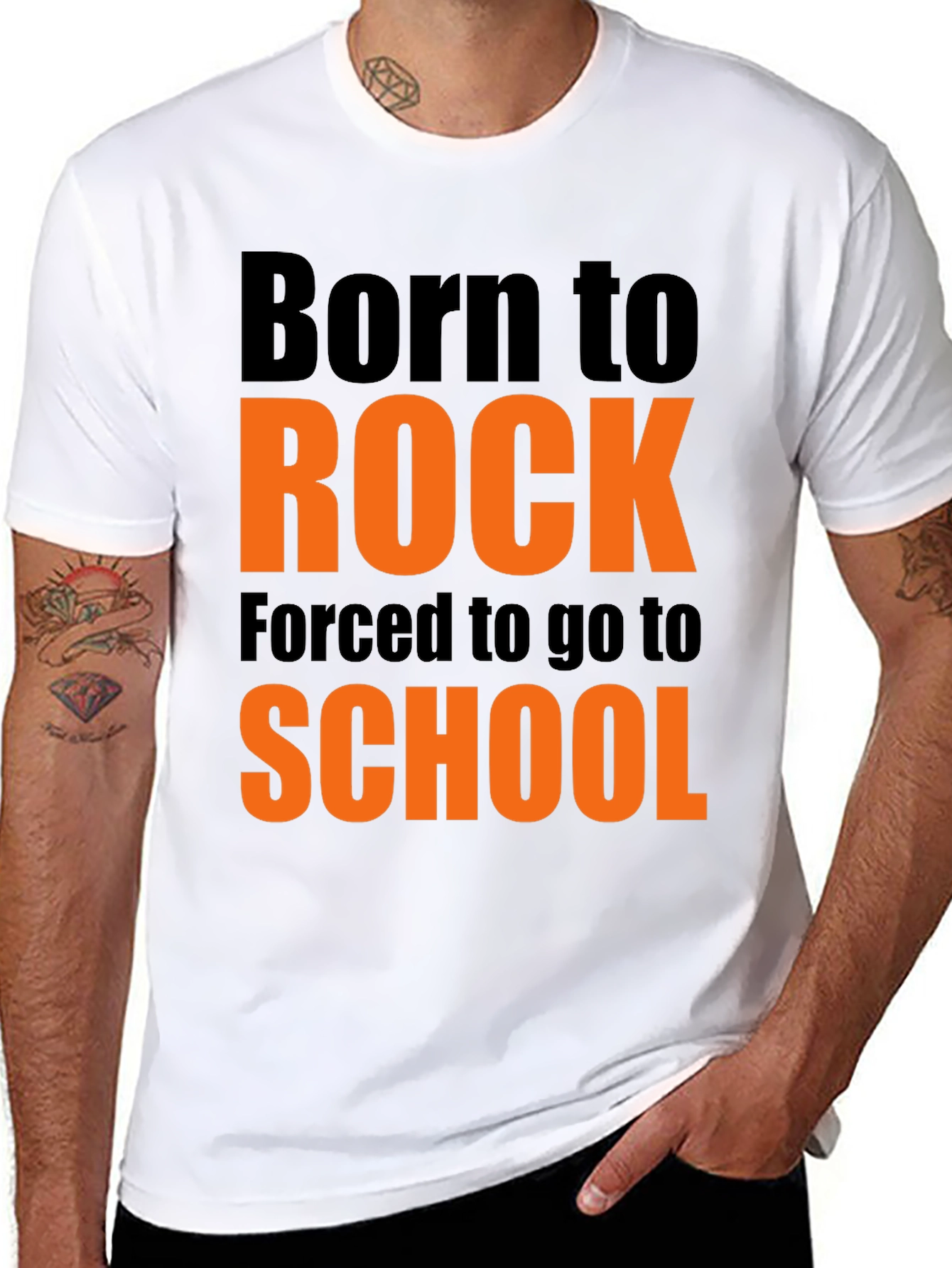 Born to Rock Graphic Tee