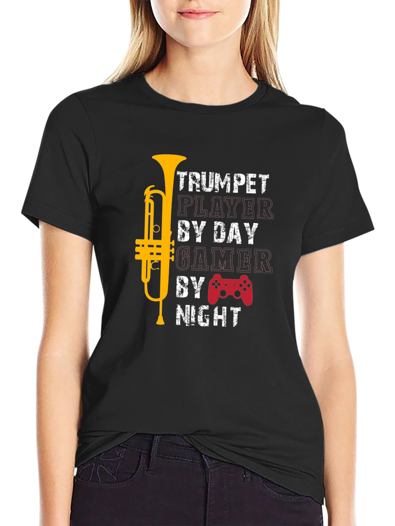 Trumpet Player Gamer T-Shirt
