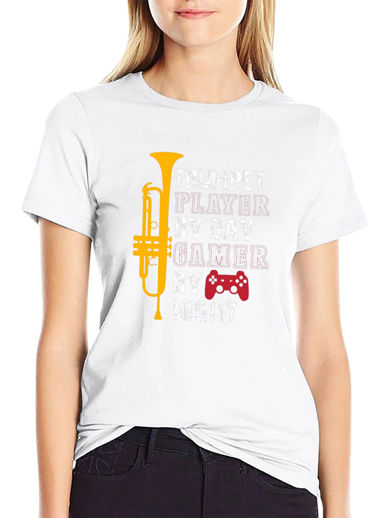 Trumpet Player Gamer T-Shirt