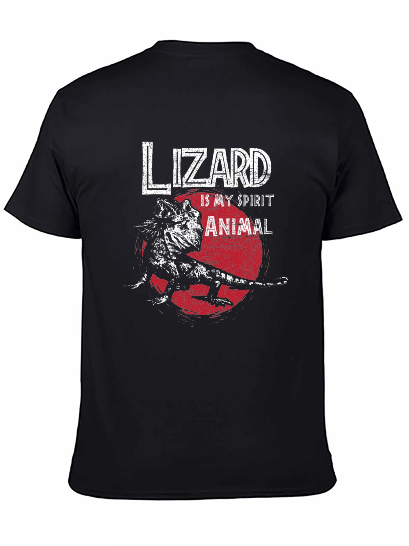 Lizard Spirit Animal Graphic T-Shirt