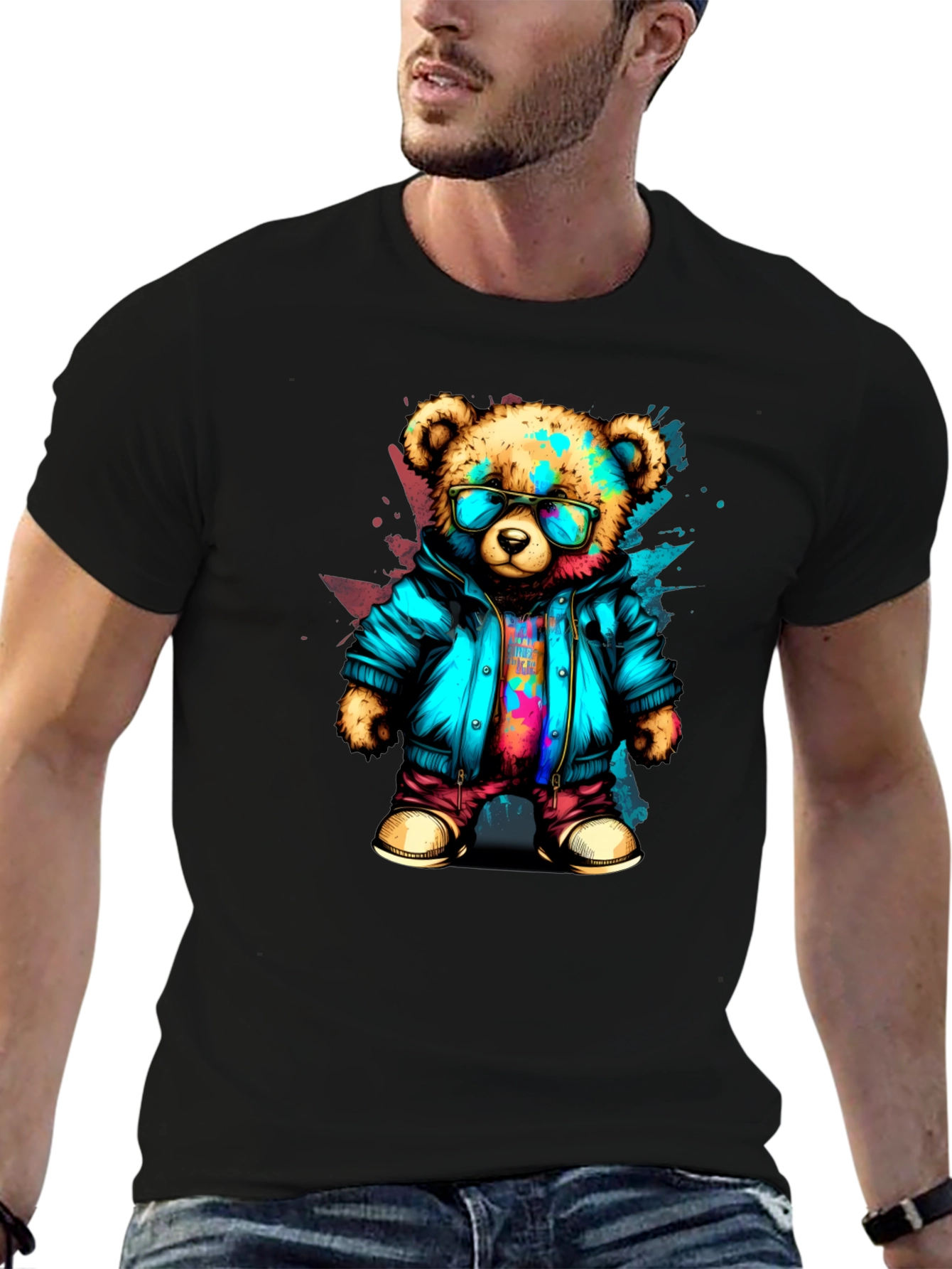 Cool Bear Graphic Tee - Urban Style