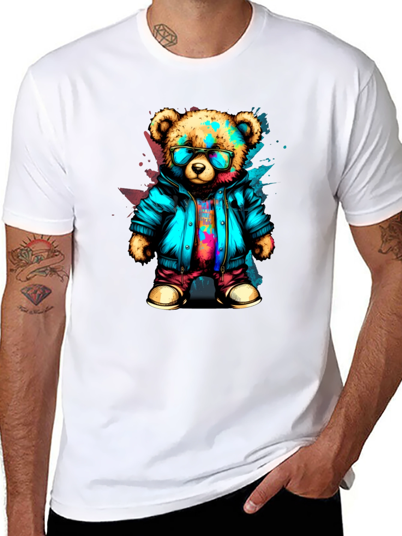 Cool Bear Graphic Tee - Urban Style