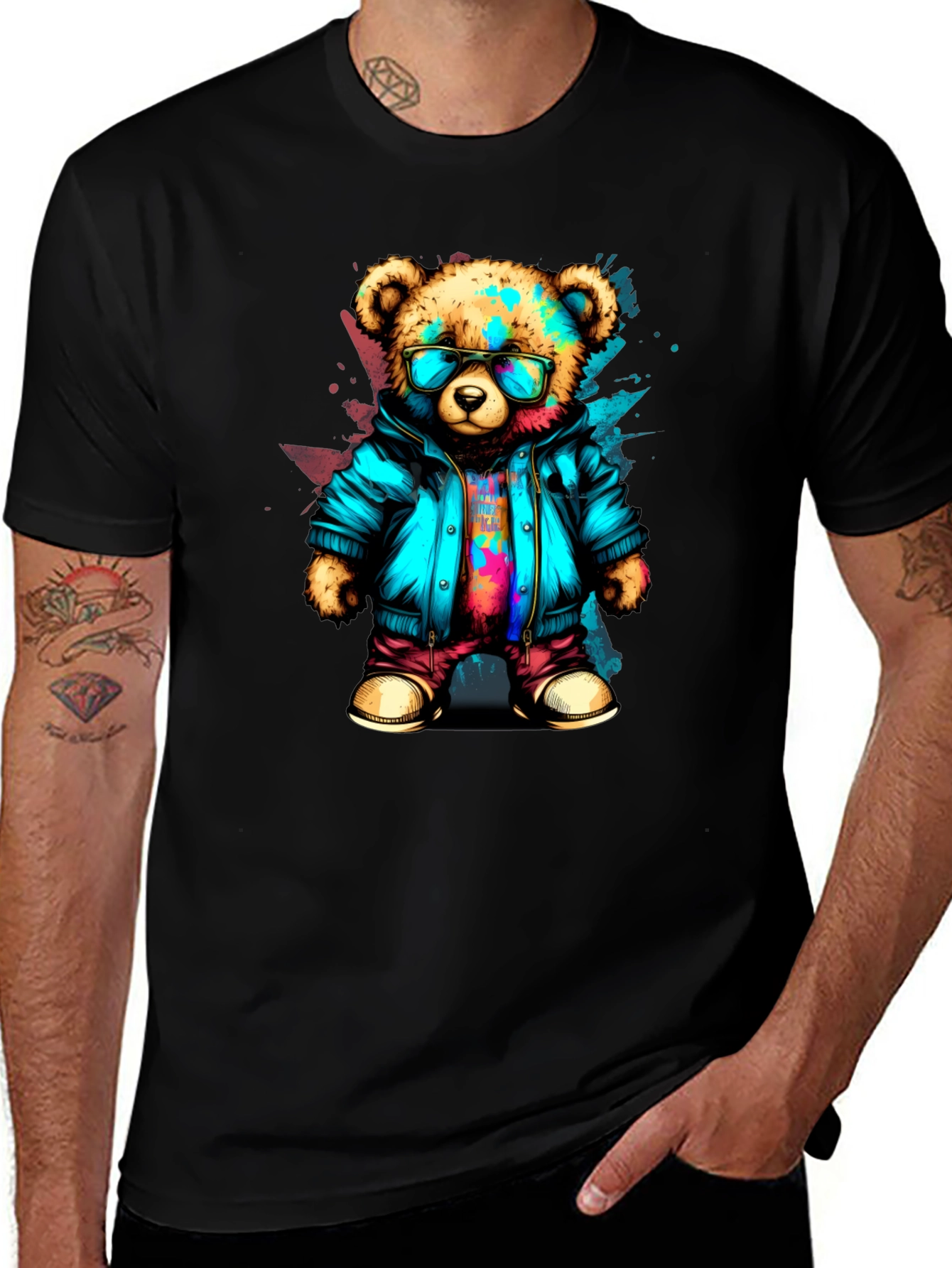 Cool Bear Graphic Tee - Urban Style