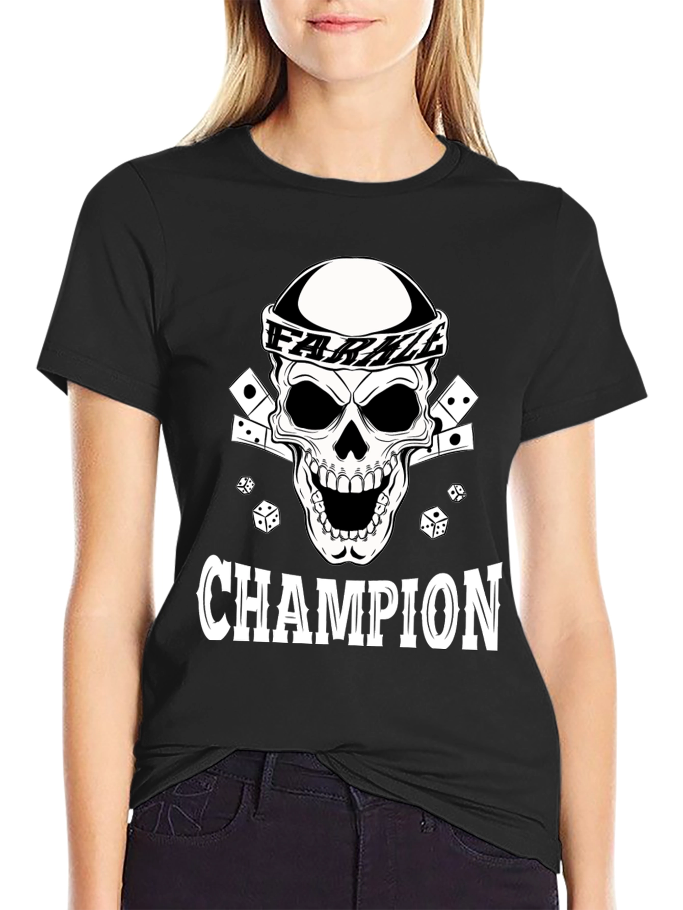 Farkle Champion Graphic T-Shirt