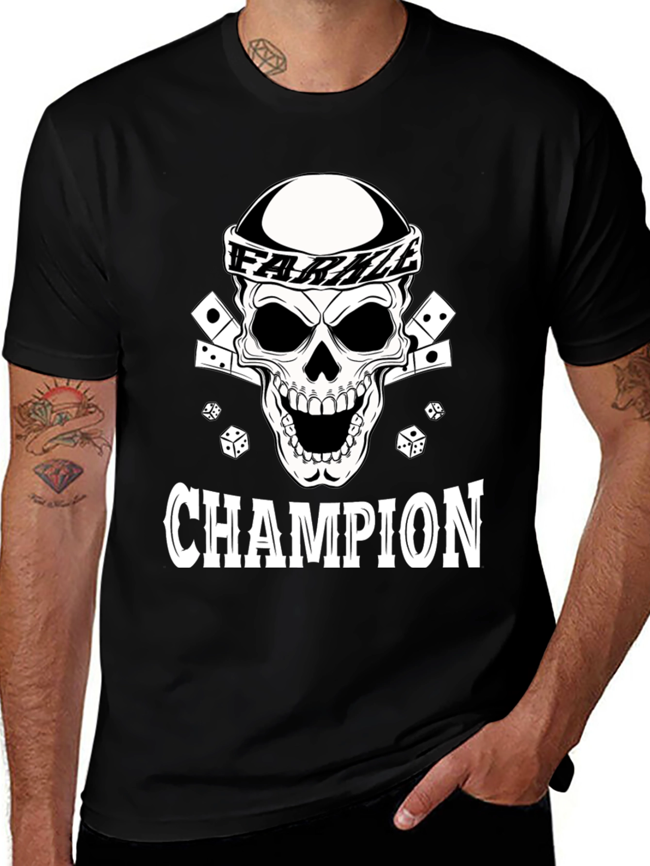 Farkle Champion Graphic T-Shirt
