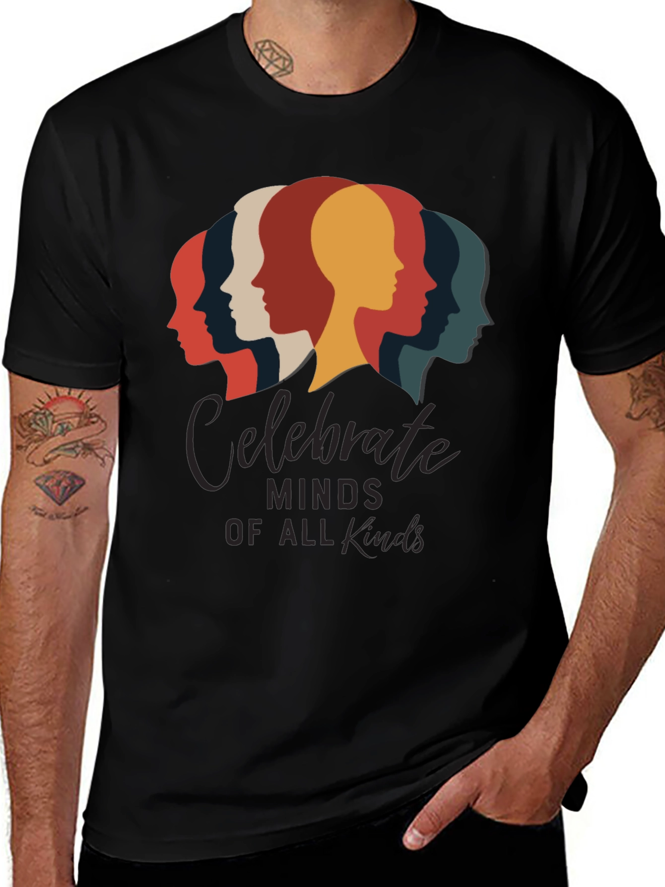 Celebrate Minds of All Kinds Graphic Tee