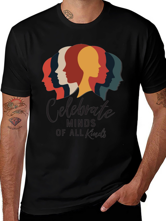 Celebrate Minds of All Kinds Graphic Tee